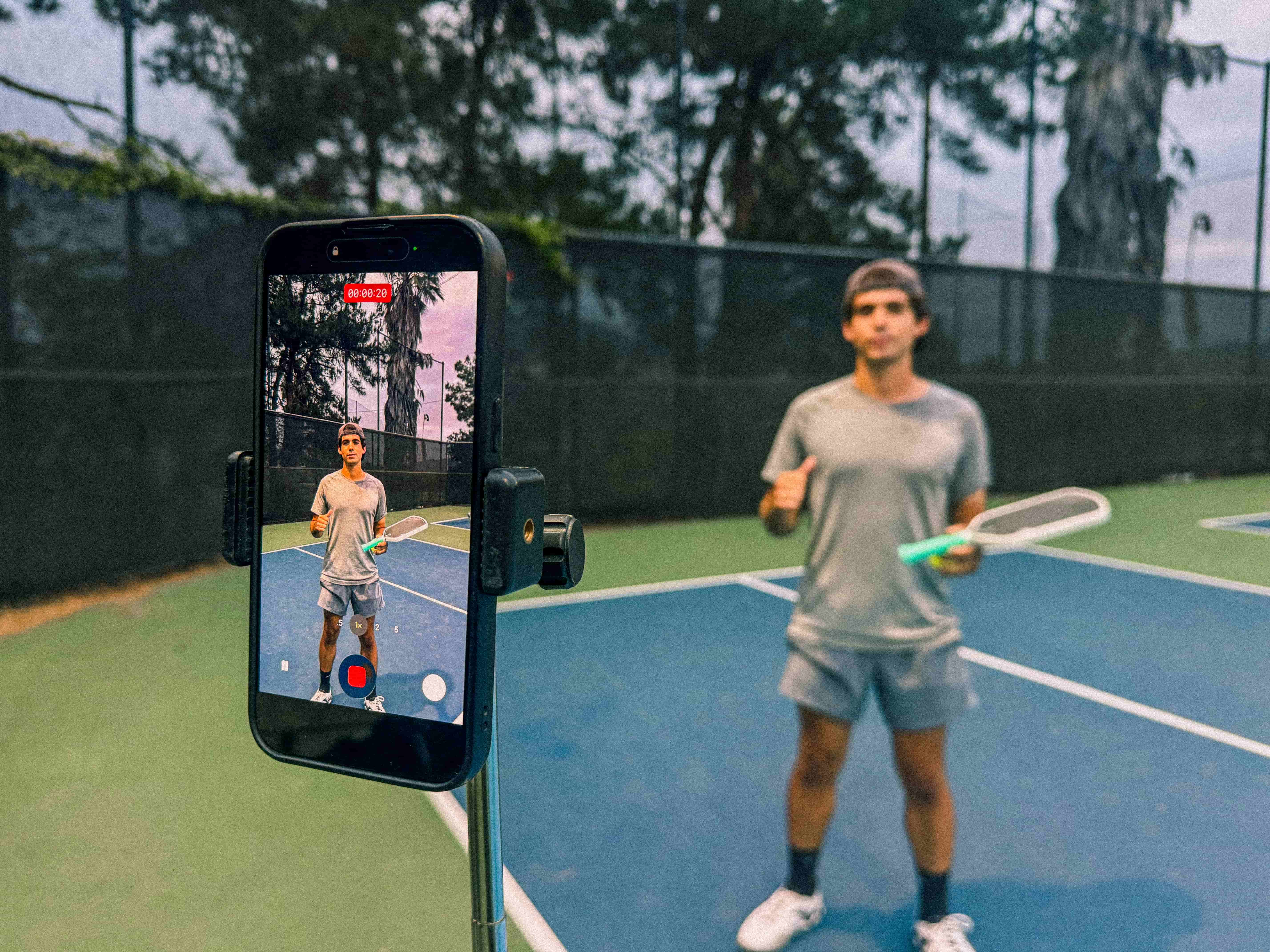 Recording 002 content at the court
